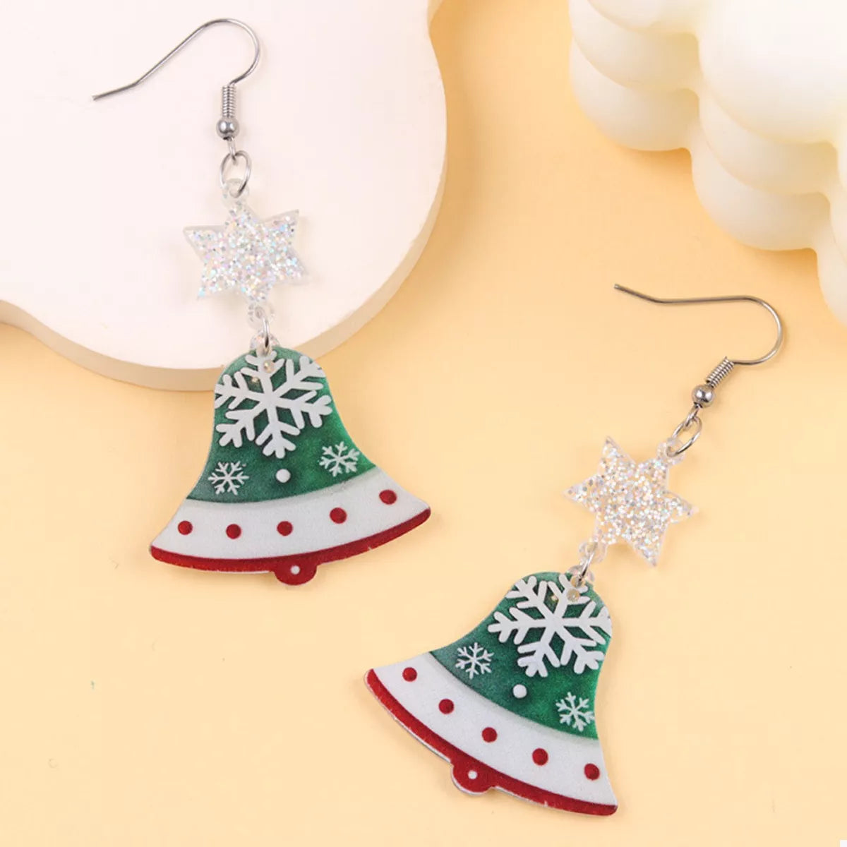 Christmas Theme Drop Earrings-1