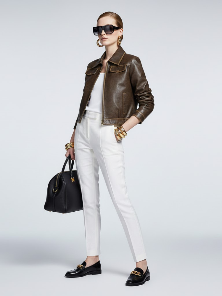 Women's Eco Jacket LITTLE ITALY NY CITY Collection BYMANYC ® New York-1